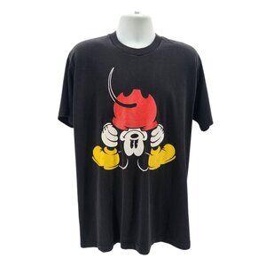 Vintage Disney Mickey & Co Adult One Size Shirt Single Stitch Mickey Mouse Retro